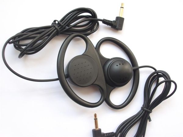 

100pcs new arrival soft mono hook earphone headphone for travelling guide,metting