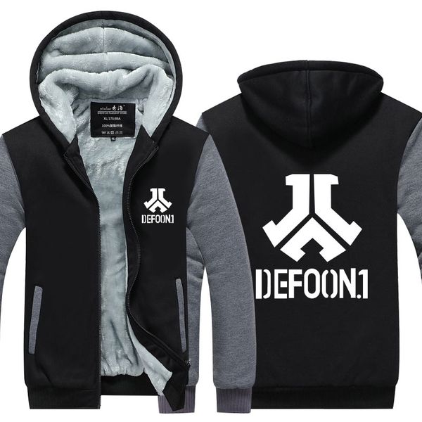 

Мужские толстовки defqon.1 повседневные толстовки толще флис кардиган пальто куртка