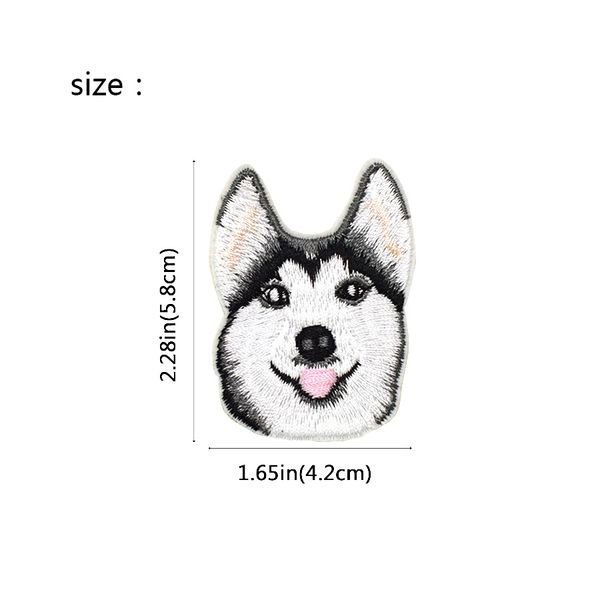 Iron on Husky Dog Alaska Patch