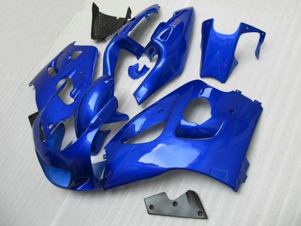 Personalizar kit de carenagem para SUZUKI GSXR600 GSXR750 1996 1997 1998 1999 2000 GSX-R 600 750 96-00 carenagem de carroceria azul escuro conjunto GB21