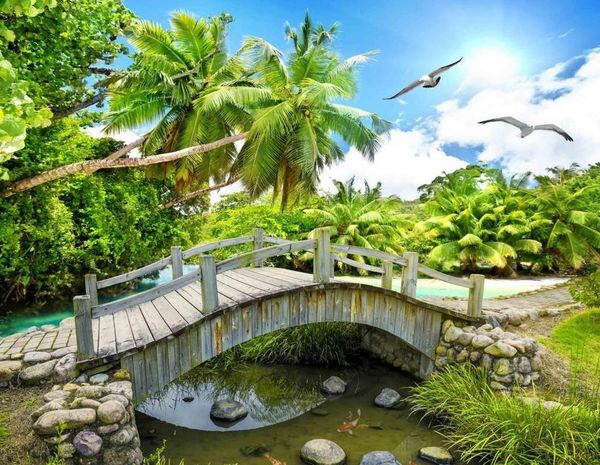 

wallpaper modern 3d l l resort wall mural p wallpaper
