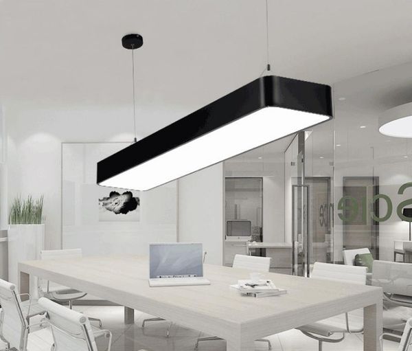 

Классная офисная современная светодиодная потолочная подвесная лампа прямоугол