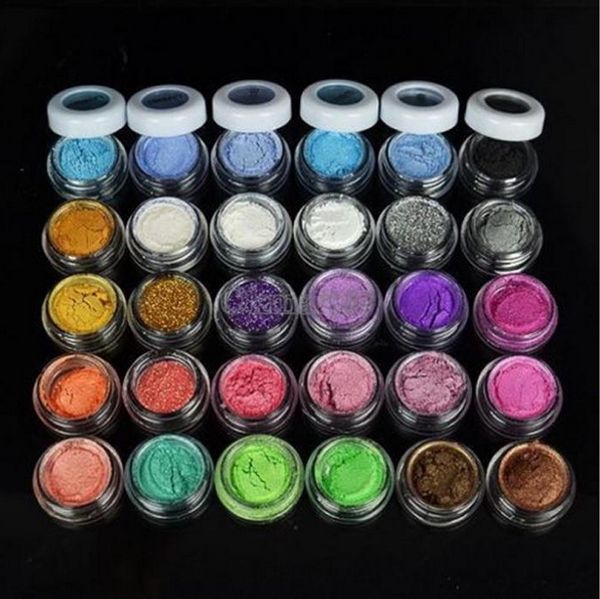 

2015 wholesale - 30colors eye shadow powder pigment colorful mineral eyeshadow makeup ing