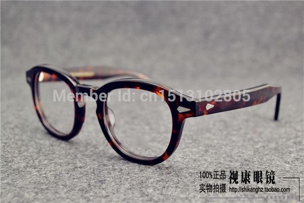 

2016 johnny depp glasses brand round eyeglasses frame ing, Silver