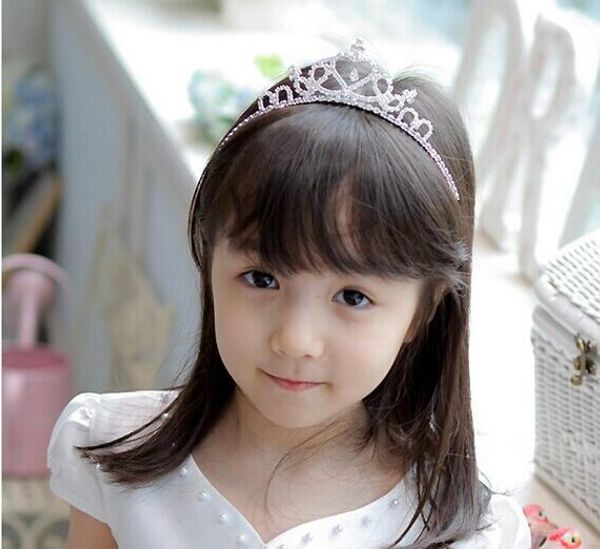 2019 Wholesales New Frozen Children Girls Hair Accessories Princess Baby Hair Comb Headband Hair Large Peacock Tail Diamond Crown From Babyandmom
