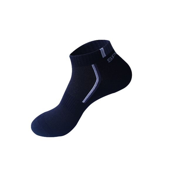 

wholesale- 5 pairs/lot men socks stretchy shaping teenagers short sock suit for all season non-slip durable male socks hosiery, Black