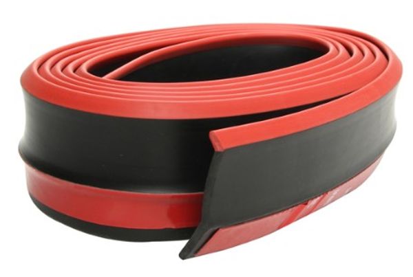 

2.5m/lot car styling tpvc rubber skirt carbon fiber plating anti-scratch front lip bumper decoration for audi bmw toyota mazda