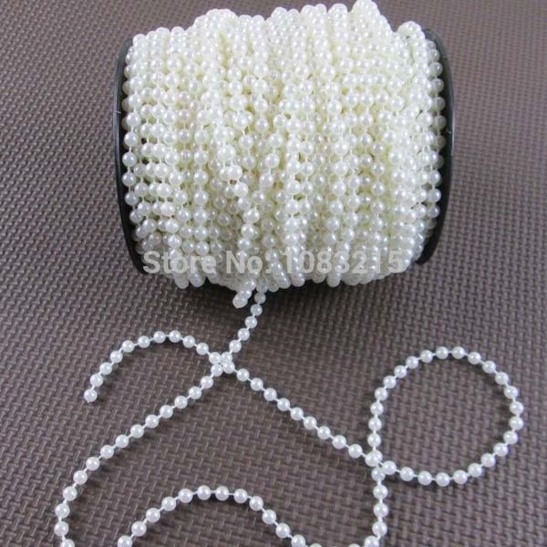 2019 Wholesale 5mm Ivory Faux Pearl Beads String Pearl Garland