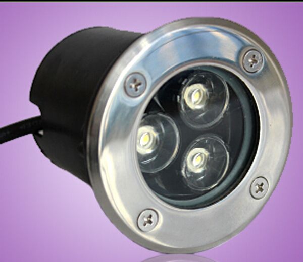 

factory direct sale 3x3w led underground light cold warm white led outdoor ingroud lamp ip68 underground lamp ac85-265v