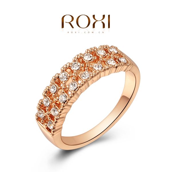 FG ROXI Regalo di marca Retro Love Rings Anello placcato oro per le donne Gioielli vintage Spedizione gratuita all'ingrosso Nichel Free 2010002225