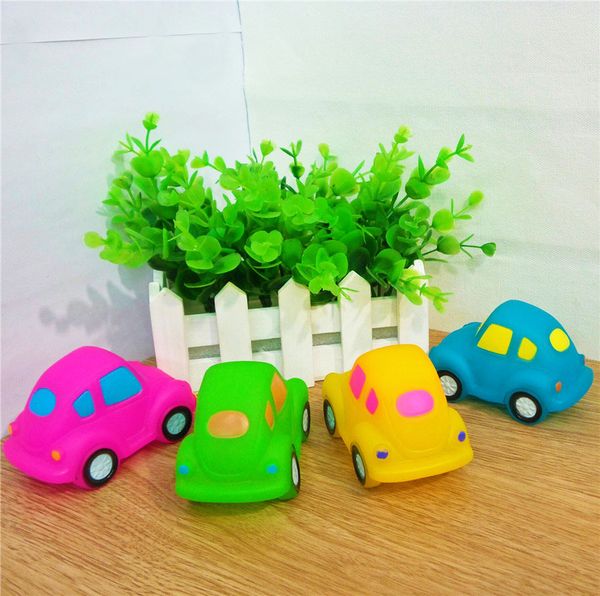 

HOT Sale MINI Cars Rubber Baby Bath Water Toys Safety Sounds Color Kids Swiming Beach Gifts Sand Play Water Fun Kids Toys SK584