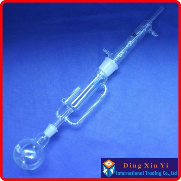 

wholesale150ml 250ml 500ml soxhlet extractor,extraction apparatus soxhlet with bulbed condenser,condenser and extractor body,glassware