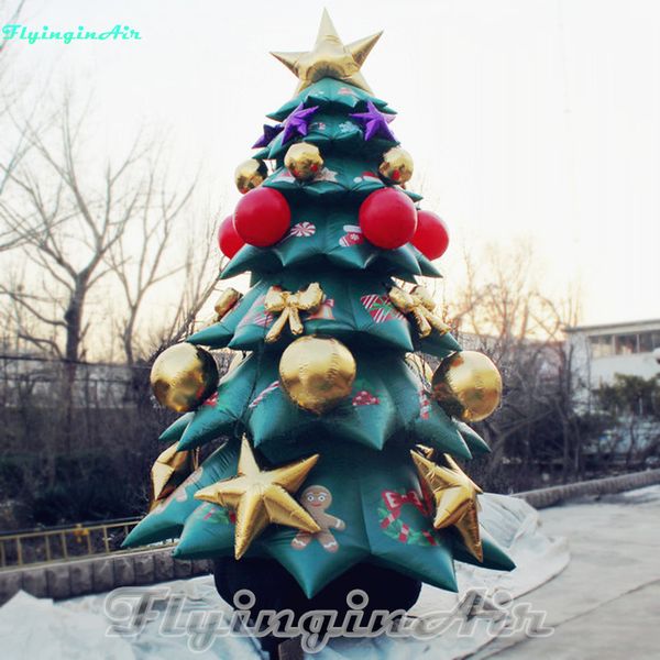 Acquista Albero Di Natale Gonfiabile Dell Albero Decorativo All Aperto 20 Gonfiato Con La Stampa A 1107 45 Dal Flyinginair Dhgate Com