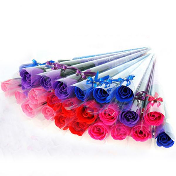 

Ro e flower handmade oap with cry tal wedding favor ro e oap flower valentine 039 gift mother 039 day gift teacher 039 day gift