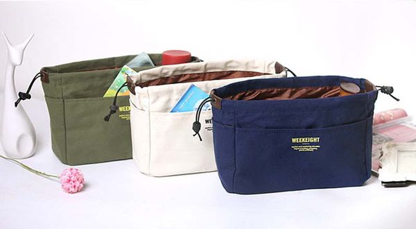 

50pcs 2017 new design stuff sacks women canvas drawstring cosmetic bags multifunction sport outdoor packs 3colors