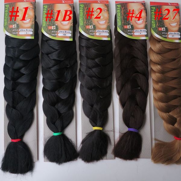 Xpressions Braiding Hair Color Chart