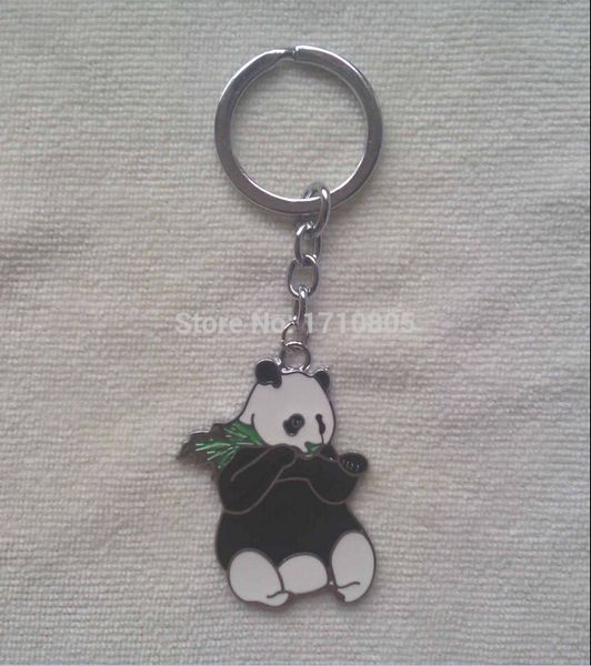 

новый стиль горячий творческий мода подвеска fit симпатичные сладкая панда металлический автомобиль брелок брелок брелок брелок аксессуары п, Slivery;golden