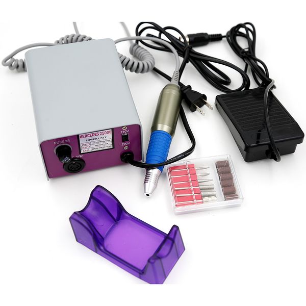Ferramentas de unhas Prego Salon Pedicure Elétrica Drill Machine Kit Medicool Pro Manicure Pedicure Arquivo ZS-211-2.5W