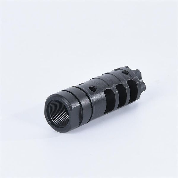 

tactiacl gear .223 5.56 1/2x28"rh threads muzzle brake pressure reducer with crush washer+jam nut