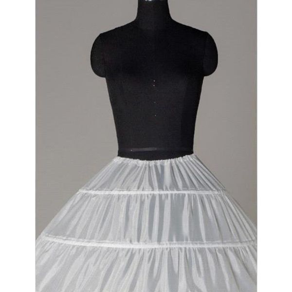 Бело-черное бальное платье с 6 обручами Нижняя юбка Свадебная комбинация Кринолин Свадебная нижняя юбка Комбинация с 6 обручами Юбка Кринолин для Quinceanera Dress242o