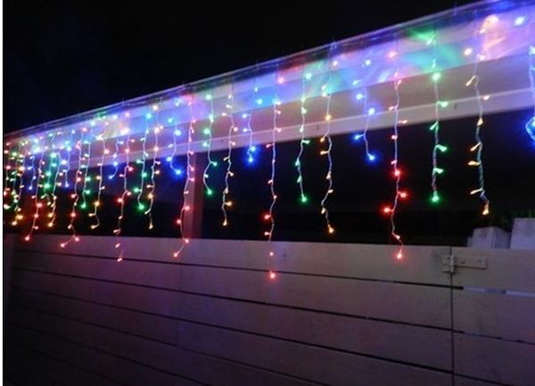 

20m * 0,7м 600 leds занавес света фестиваля curstrings led трек огни tain подвесные светильники переменного тока 110в-220 в