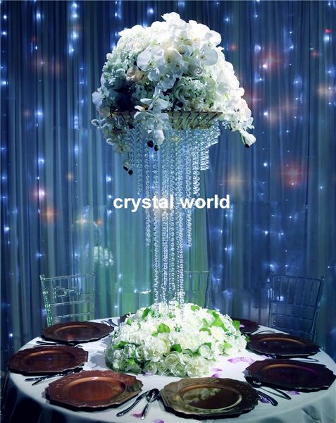 Quente! 13 Metal Sliver Flower Wedding Flor Vasestand / Elegante Flor De Mesa De Casamento Stands Centerpieces para Decorative Weddding Table