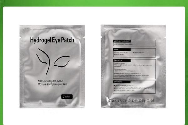 

2018 thin hydrogel eye patch for eyelash extension under eye patches lint gel pads moisture eye mask a54