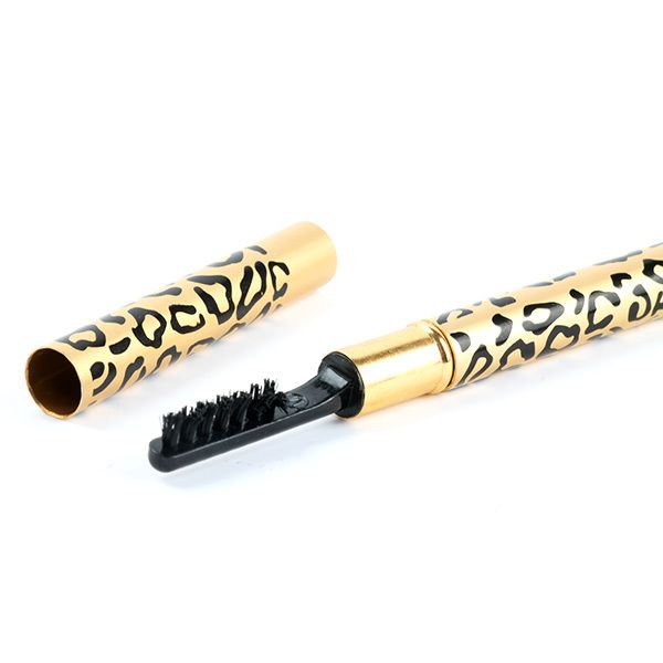 

wholesale-2pcs black eyeliner pen eyebrow pencil waterproof eyebrow comb brush makeup cosmetics