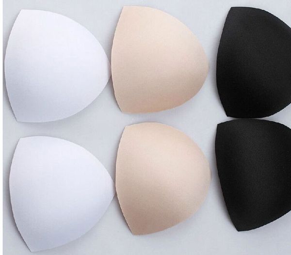 

black white skin sponge bra lingerie swimwear chest pad bra insert cushion breast pad 100 pairs