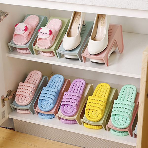 

home shoe rack shelf storage closet shoes organizer cabinet holder household daily products