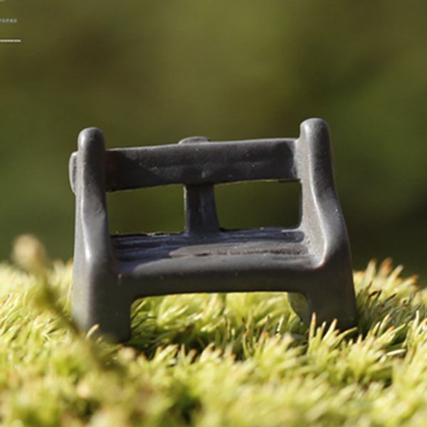 

20pcs / lot искусственные стулья Украшения волшебный сад миниатюры gnome moss террариум декора смола ремесел бонсай домашний декор для DIY Zakka