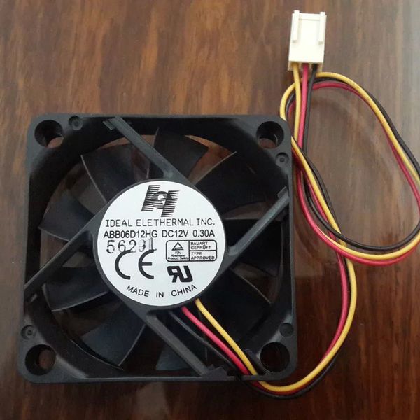 

iei abb06d12hg 6013 dc 12v 0.30a power supply chassis cooling fan