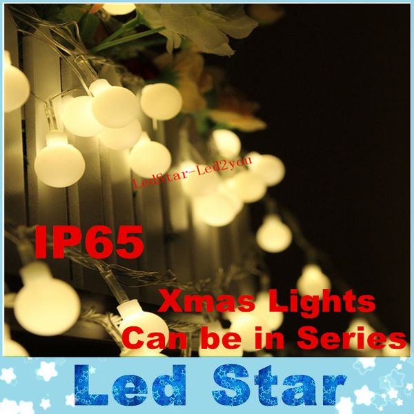 

10m 100leds Globe Led String Lights 9 цветов мяч Фея свет для партии Рождество свадьба Новый год Ind