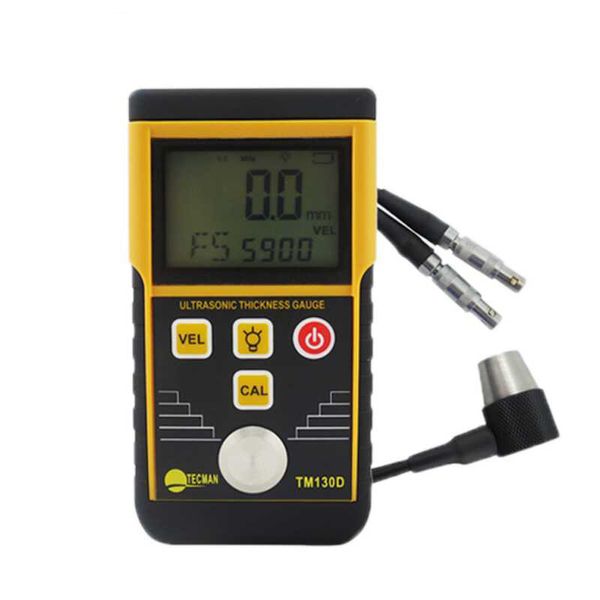 

hipping protable digital ultrasonic thickness gauge meter 1.2~220mm for steel plate copper plate glass pvc pipe thickness