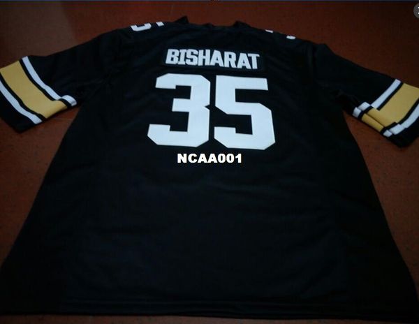 

men black #35 beau bisharat colorado buffaloes black alumni college jersey s-4xlor custom any name or number jersey, Black;red