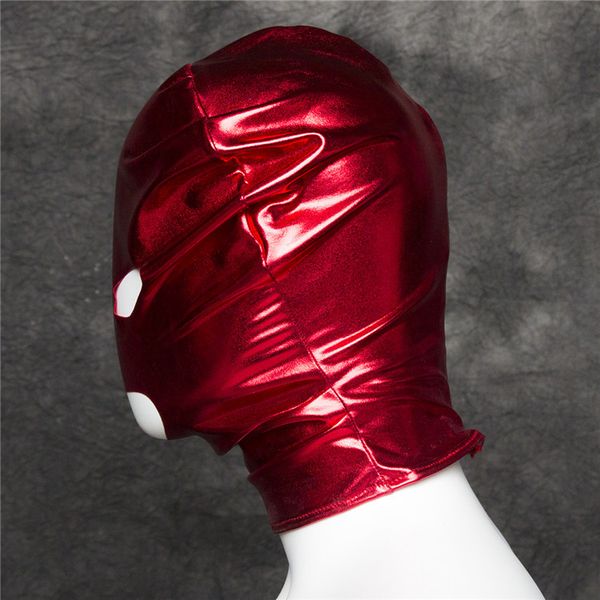

w1021 ree fetish mouth open toys hood shipping mask bondage red games head mulfm