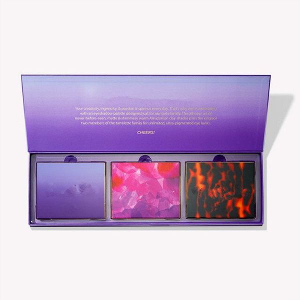 

tartelette vault makeup set in bloom ,toasted and clay matte palette eyeshadow 36 colors high performance naturals dhl ing