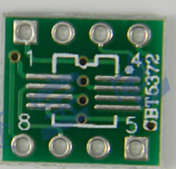 Adaptör çevirici DIP8'e SOP8 DIP8 DIP8 adaptör plakasına SOP