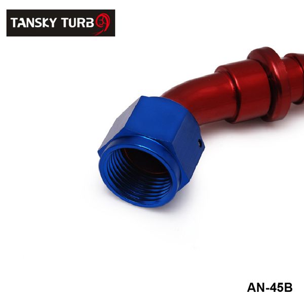 6AN AN6 6-AN STRAIGHT SWIVEL OIL//FUEL//GAS LINE HOSE END PUSH-ON MALE FITTING AN6