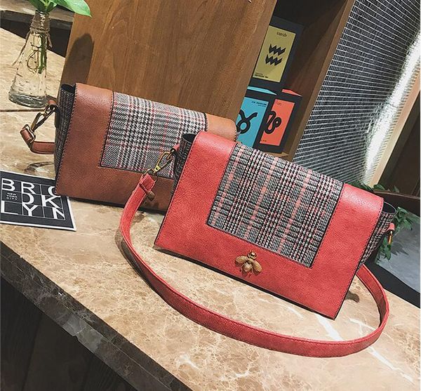 

2017. новый образец. плед. малый. мини. мода повседневная сумка. женские сумки. девушка. плутоний. крест тела.сумки через плечо