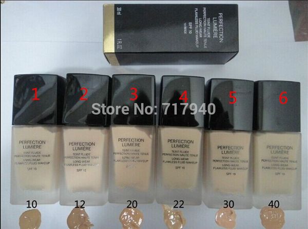 

1pc 2015 new makeup brand liquid foundation pf10 6color can choo e 30ml