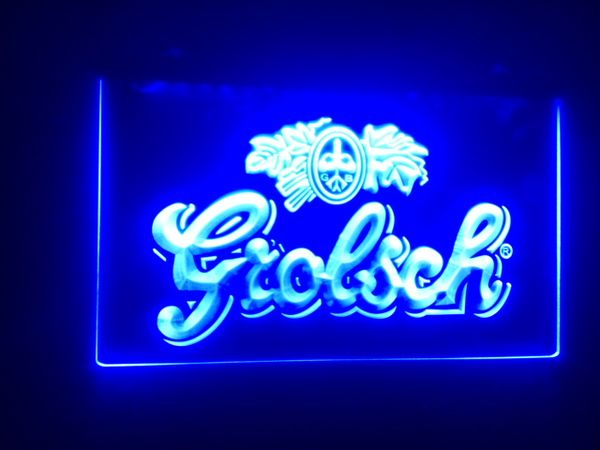 

b-33 grolsch led neon light sign bar beer decor 7 color