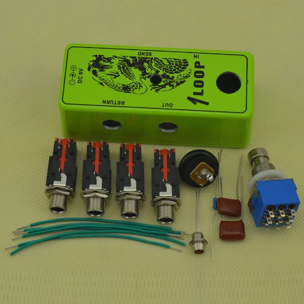 2019 Diy True Bypass Looper Effect Pedal Guitar Diy True Bypass Looper Effect Pedal
