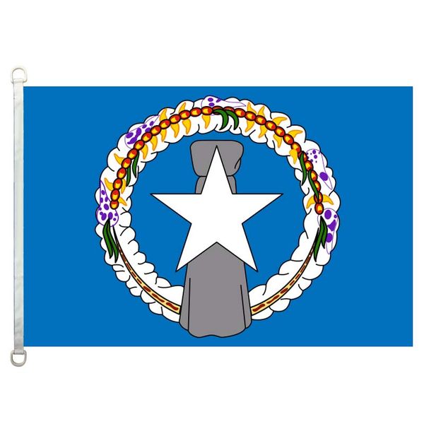 

good flag the_northern_mariana_islands flags banner 3x5ft-90x150cm 100% polyester country flags, 110gsm warp knitted fabric outdoor flag