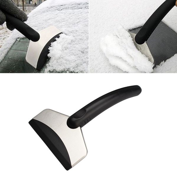 

2019 stainless snow shovel scraper removal clean tool winter car clean snow helper ice remove tool wholesale dhl ing