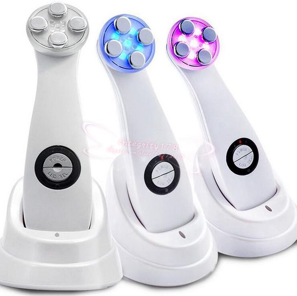 

110v-240v kd-9900 rf led lifting and tightening skin whitening pn anti-aging face care facial massager massage cleaner