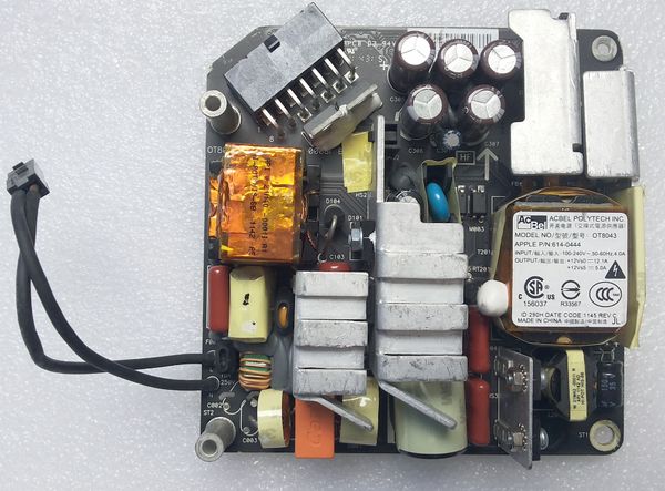 

205w блок питания адаптер adp-200dfb 614-0445 ot8043 614-0444 для всех 21.5" a1311, mb950 mc309 mc413 mc978ll mc812ll