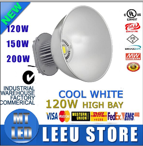 

высокий свет освещения залива 85-265v промышленный 120w 150w 200w 45/60/120 градусов светодиодные фонари высокий свет залива 20000lm для мас