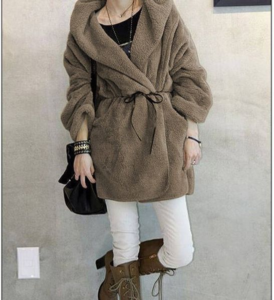 Großhandels-Heiße Verkäufe Winter-Frauen-Pullover 2015 Frauen arbeiten bunte Baumwollfledermaus-Strickjacke und Pullover-Kleid femininos um