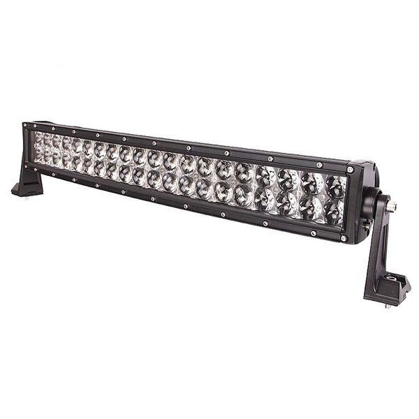 

13.5 inch osram 120w curved led light bar off road car truck atv offroad jeep 9-32v 4d flood spot combo 24x5w vehicle lightbar super bright